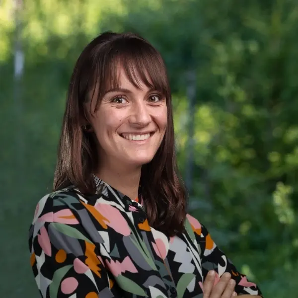 Sarah Bluhm im Portrait
